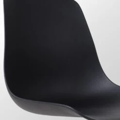 Nolon Noa-Pip Kunststof Tuinstoel Zwart - Zwart Onderstel 11 Nolon Noa-Pip Kunststof Tuinstoel Zwart - Zwart Onderstel -Beliani Winkel 7874dea639654dcfb93dccca545edc85