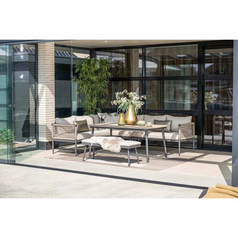 Lounge-diningtafel Voor Bologna/Diamo/Teramon - 160x90 Cm - Zwart 3 Lounge-diningtafel Voor Bologna/Diamo/Teramon - 160x90 Cm - Zwart - Afbeelding 3