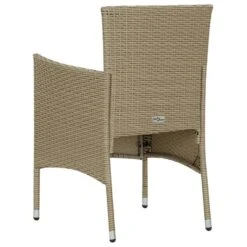 VidaXL Tuinstoelen 2 St Poly Rattan Beige 7 VidaXL Tuinstoelen 2 St Poly Rattan Beige -Beliani Winkel 78cf118feaf14f1cade0f9ea37a0cb2a