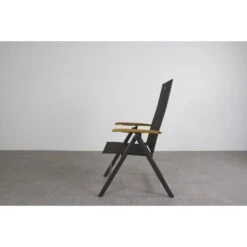 Set Van 6 - Hartman Napoli Verstelbare Stoel - Teak -Beliani Winkel 7dd2da93e412497e982e04890a07d419 1