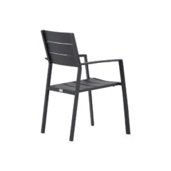 Tuinstoel Aluminium Grijs-antraciet Lifestyle Garden Furniture Stella -Beliani Winkel 7e426f96dc934da7929fcd4b36f05864