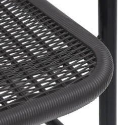 VidaXL - Tuinstoelen - 110 Kg - Zwart - Rattan En Staal - 4 Stuks -Beliani Winkel 7e5b3dcb0875455fb6e106feb9969754