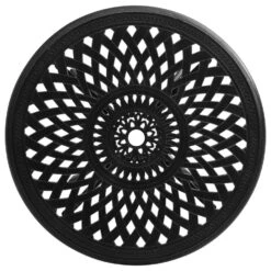 VidaXL - Tuintafel - Zwart - Aluminium - 78 X 78 X 72 Cm -Beliani Winkel 8032b6e73d264bf486c01caa7776fb21