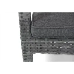 Tuinstoel Wicker Grijs-antraciet Domani Furniture Albergo -Beliani Winkel 803c111daeb24e5ca484460344c72ff5