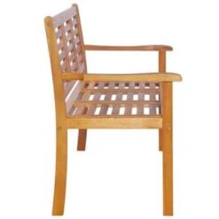 VidaXL Driezits Tuinbank 150 Cm Massief Eucalyptushout -Beliani Winkel 8060fec1c7d741aea67897ea5458c08b