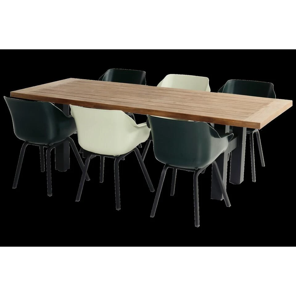 Hartman Sophie Studio Dining Armstoel - French Green - Set Van 2 3 Hartman Sophie Studio Dining Armstoel - French Green - Set Van 2 - Afbeelding 3