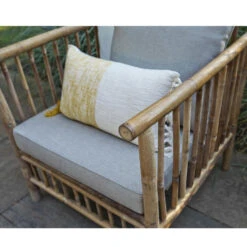 Exotan Bamboe Stoel - Bruin - 70x81x88 Cm -Beliani Winkel 81016960 0102