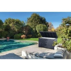 Keter Opbergbox Ontario 870L - Grijs - 147x83x86 Cm -Beliani Winkel 81019846 9051