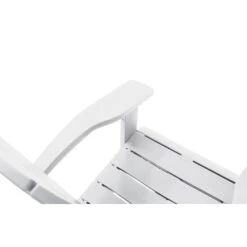 Keter Troy Adirondack Tuinstoel - 81x80x96,5cm - Wit -Beliani Winkel 81026433 0003