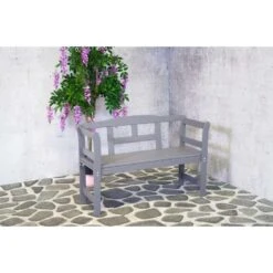 SenS-Line Friesenbank - Grijs -Beliani Winkel 81026669 0300