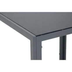 Dining Tuintafel Vierkant 85 X 85 Cm Aluminium Grijs Venustas -Beliani Winkel 816417f6915240a0852488549c197a60 1