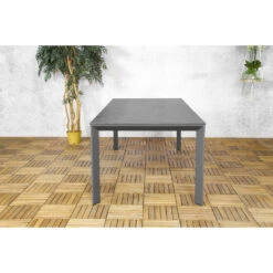 Merkloos Sens-Line - Bianca Tuintafel - 220x100cm - HPL -Beliani Winkel 820bdab3d6a34b18bdd8b0b495f0f885