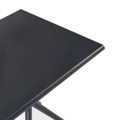 PIAVE - Tuintafel - Zwart - 70 X 70 Cm - Synthetisch Materiaal -Beliani Winkel 8323c49305ef4c4e8965f558c7803bc2