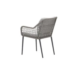 Toledo Dining Fauteuil - Carbon Black - Taupe - Valley Sand -Beliani Winkel 837e844b6bd74c92a0d42e1b303f7e37