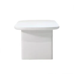 Tuintafel Deens Ovaal - Wit Betonlook - 240x100x75cm - Maya -Beliani Winkel 8452dc86d5a04b0cb0a974e698d208da