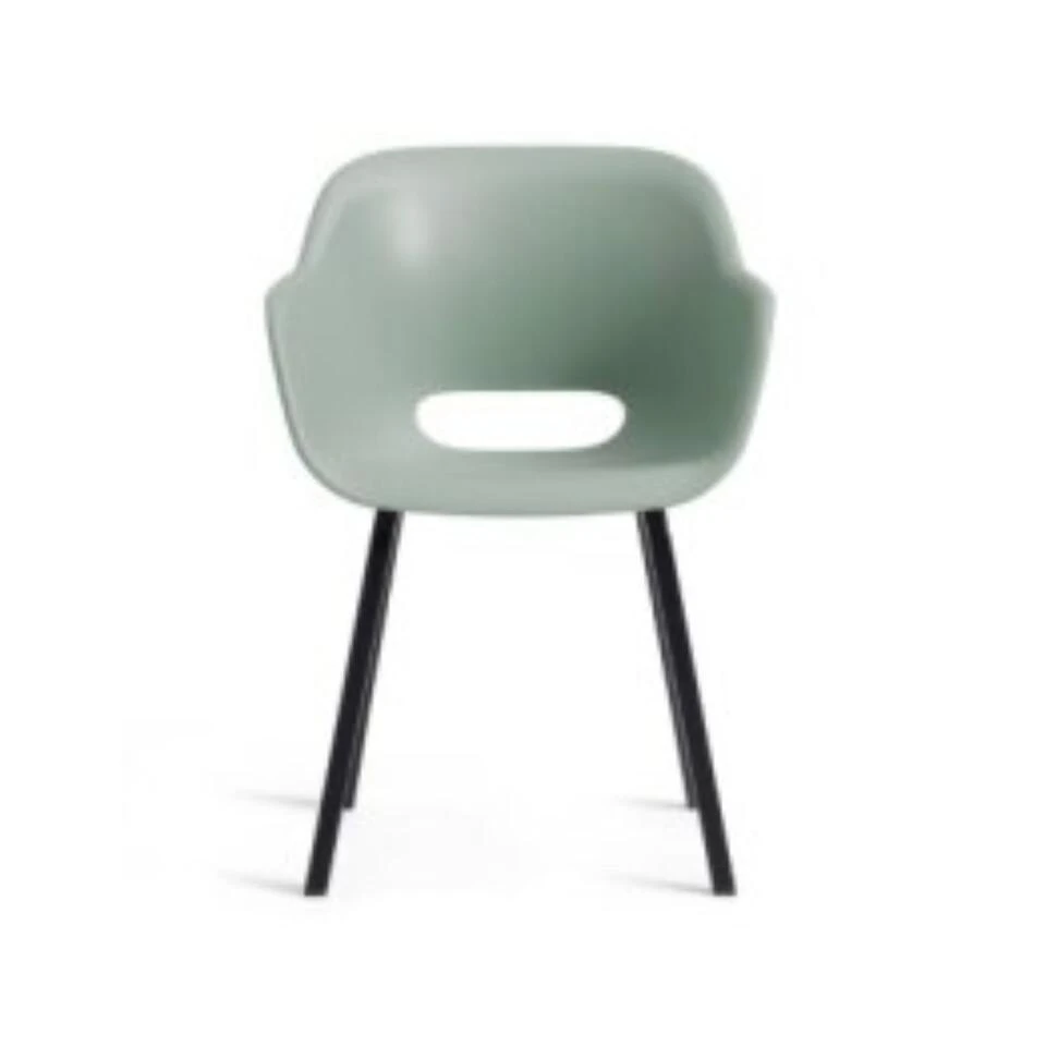 Keter Noa Tuinstoel - 2 Stuks - 55x56.5x80cm - Metalen Onderstel - Vintage Green 4 Keter Noa Tuinstoel - 2 Stuks - 55x56.5x80cm - Metalen Onderstel - Vintage Green - Afbeelding 4