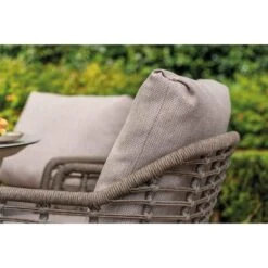 Taste By 4 Seasons Puglia Lage Tuinstoel - Latte -Beliani Winkel 85dfb326fbdd4360aa96d67fc9b509e8