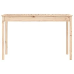 VidaXL - Tuintafel - Bruin - Grenenhout - 121 X 82.5 X 76 Cm -Beliani Winkel 8648a10cc45343a3840eec38ae2a6305