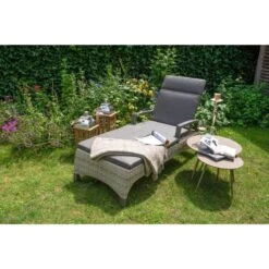 Les - Ligbed Prato Mountain - Taupe -Beliani Winkel 86db9e0f7f5b4de4801109b231bcfe5a