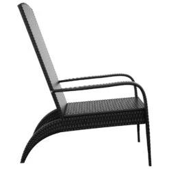 VidaXL - Tuinstoel Adirondack - Zwart - Poly Rattan -Beliani Winkel 88709724073b456db1ff8b2681a1f77d