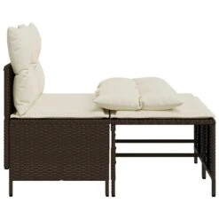 VidaXL - Loungeset - Bruin - Poly Rattan -Beliani Winkel 8954c80ca06b40c4b24144d93eafb5c6