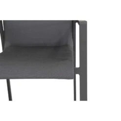 Tuinstoel Stapelbaar Aluminium/textileen Grijs-antraciet Lifestyle Garden -Beliani Winkel 8a4d487e389f4da4893a558ecf84e0c2