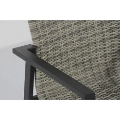 Tuinstoel Stapelbaar Wicker Grijs-antraciet Lifestyle Garden Furniture Upton -Beliani Winkel 8c8c04e2b6504da7b77d541fbaacc25b