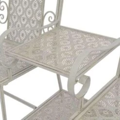 VidaXL Tuinbank 2-zits 161 Cm Staal Grijs 6 VidaXL Tuinbank 2-zits 161 Cm Staal Grijs -Beliani Winkel 8d892a6874ca4736badd156fbd8dc538