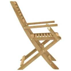 VidaXL - Tuinstoelen - Inklapbaar - Bruin - Acaciahout - 4 Stuks -Beliani Winkel 8dd6c14978d34fd590fe98b669bb6dad