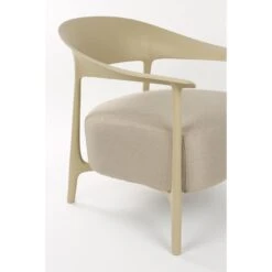 Housecraft Vita Lounge Stoel/ Tuinstoel Beige -Beliani Winkel 8dfcf6d365ed45f59fa0a9512fad6913