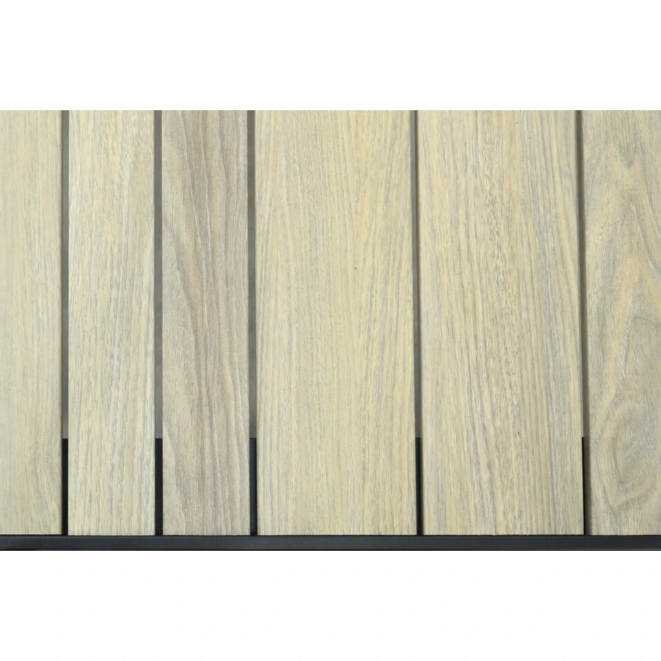 VDG Nola Tuintafel 160x90 Cm. - Antraciet/Houtlook 9 VDG Nola Tuintafel 160x90 Cm. - Antraciet/Houtlook - Afbeelding 9