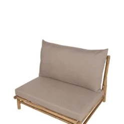 TODI - Fauteuil - Lichthout/Taupe - Bamboe 16 TODI - Fauteuil - Lichthout/Taupe - Bamboe -Beliani Winkel 903ab2d3a2cd4629ac2c672b5c069aec