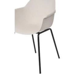 Lisomme Dorian Tuinstoel Gerecycled Bamboe Créme -Beliani Winkel 9043879f1049416e8bf1620c3e484f26