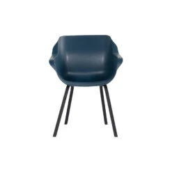 Set Van 4 - Hartman Sophie Element Dining Armstoel - Steel Blue -Beliani Winkel 90527434855d4789a8f93a30d42263f0 1