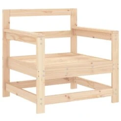 VidaXL - Tuinstoelen - Bruin - Grenenhout - 2 Stuks - Met Kussens -Beliani Winkel 90e23b35aad04c96b4e169cfcf70faad