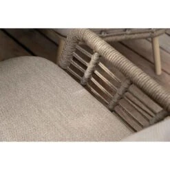 Taste By 4 Seasons Puglia Lage Tuinstoel - Latte -Beliani Winkel 9225823a1ef242488edba705f6a00372