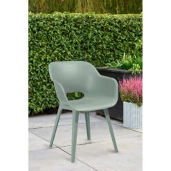 Keter Akola Tuinstoelen - 2 Stuks -56.5x55x80cm - Vintage Green 15 Keter Akola Tuinstoelen - 2 Stuks -56.5x55x80cm - Vintage Green -Beliani Winkel 94e20d11447b433cac612231ee25e60c
