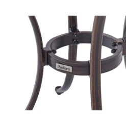 ANDALO - Tuintafel - Bruin - Aluminium -Beliani Winkel 95f233e5e93e4d07afdaf311b60398d6