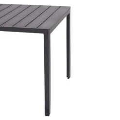 Lisomme Vinn Tuintafel Zwart - 90 X 90 Cm -Beliani Winkel 95f90a7111cf4569ba1d3dfc4c526835