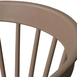 WOOOD Bliss Tuinstoelen - Plant Fiber - Bruin Melange - Set Van 2 -Beliani Winkel 975a5f1a905a41289743045190c427de