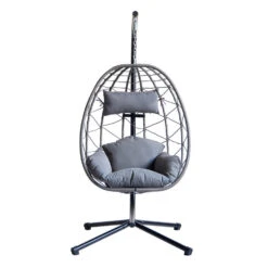 Hangstoel Van Rotan En Metaal In Zwart 15 Hangstoel Van Rotan En Metaal In Zwart -Beliani Winkel 9766915ceb3f4aecabd2696999ea2dd5