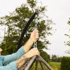 Merkloos HOME DELUXE Hangstoel CIELO Bruin Met Regenhoes -Beliani Winkel 9790e809033f476d9f0005ed8e9aa906