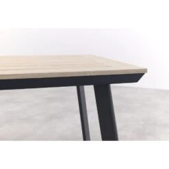 Garden Impressions Penedo Tuintafel 160x90 Cm - Light Teak Vironwood -Beliani Winkel 97bfbf2416b7434fa1f97725b43602aa