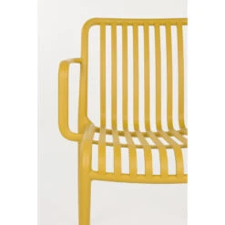 Housecraft Living Mante Tuinstoelen Geel - Set Van 4 -Beliani Winkel 98dccef287964490aad89a89dcfb235c