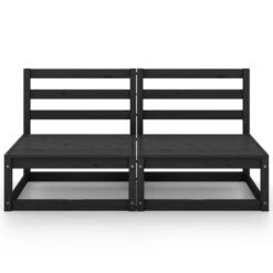 VidaXL - Buitenbank - Zwart - Grenenhout -Beliani Winkel 99fbd867e6a2457b80e35ad73b133d9b