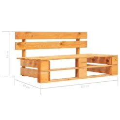 VidaXL - Pallet Middenbank - Bruin - Grenenhout -Beliani Winkel 9ae81ef33a7648a1af36124be773f312