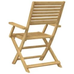 VidaXL - Tuinstoelen - Inklapbaar - Bruin - Acaciahout - 4 Stuks -Beliani Winkel 9b2354ea28fb4153baaa03de5b1e530f