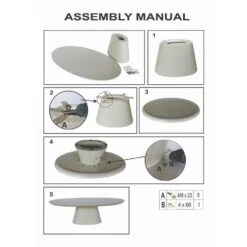 Tuintafel Ovaal 160cm - Wit Eco Composiet - Cleo 13 Tuintafel Ovaal 160cm - Wit Eco Composiet - Cleo -Beliani Winkel 9bf41309a98c47dfba830204a13eb2c0