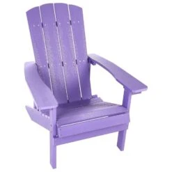 ADIRONDACK - Tuinstoel - Paars - Kunsthout 13 ADIRONDACK - Tuinstoel - Paars - Kunsthout -Beliani Winkel 9d0abbdc074d4e39868e004e1ab25b01