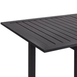 SKALOMA - Tuintafel - Donkergrijs - 180/240 X 90 Cm - Aluminium -Beliani Winkel 9d0f9432d3444213bb5cb9bfc97775e8